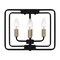 Quoizel Cox 4-Light Matte Black Semi-Flush Mount COX1712MBK - alternate 4